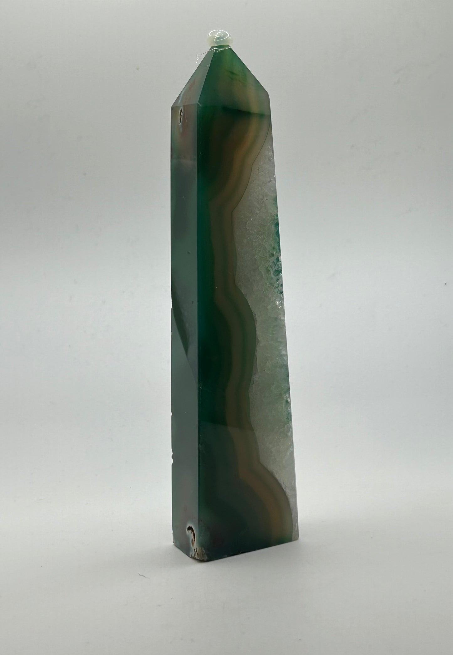 Tower(s) - Green Agate