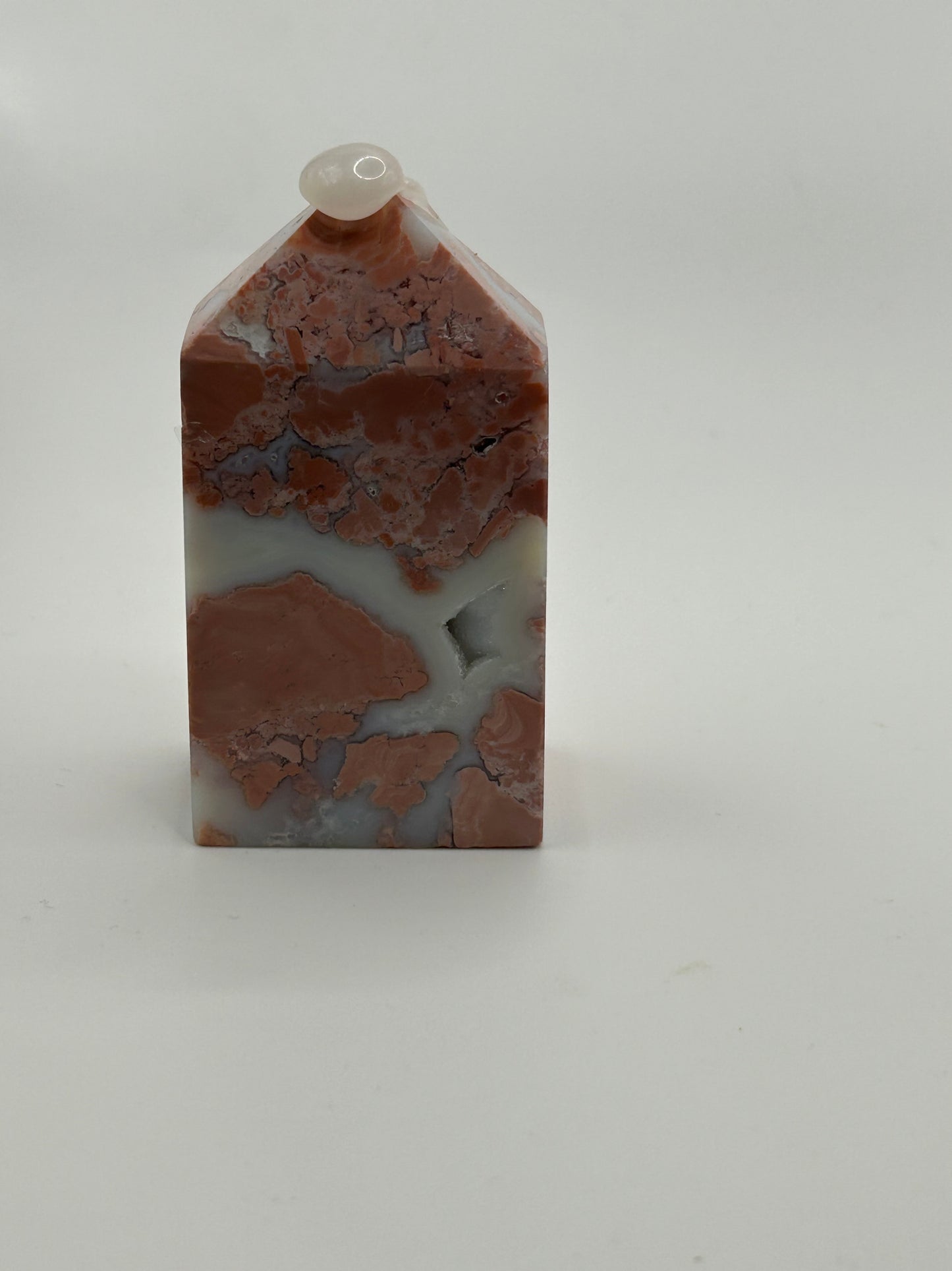 Tower(s) - Pink Agate “Cotton Candy”