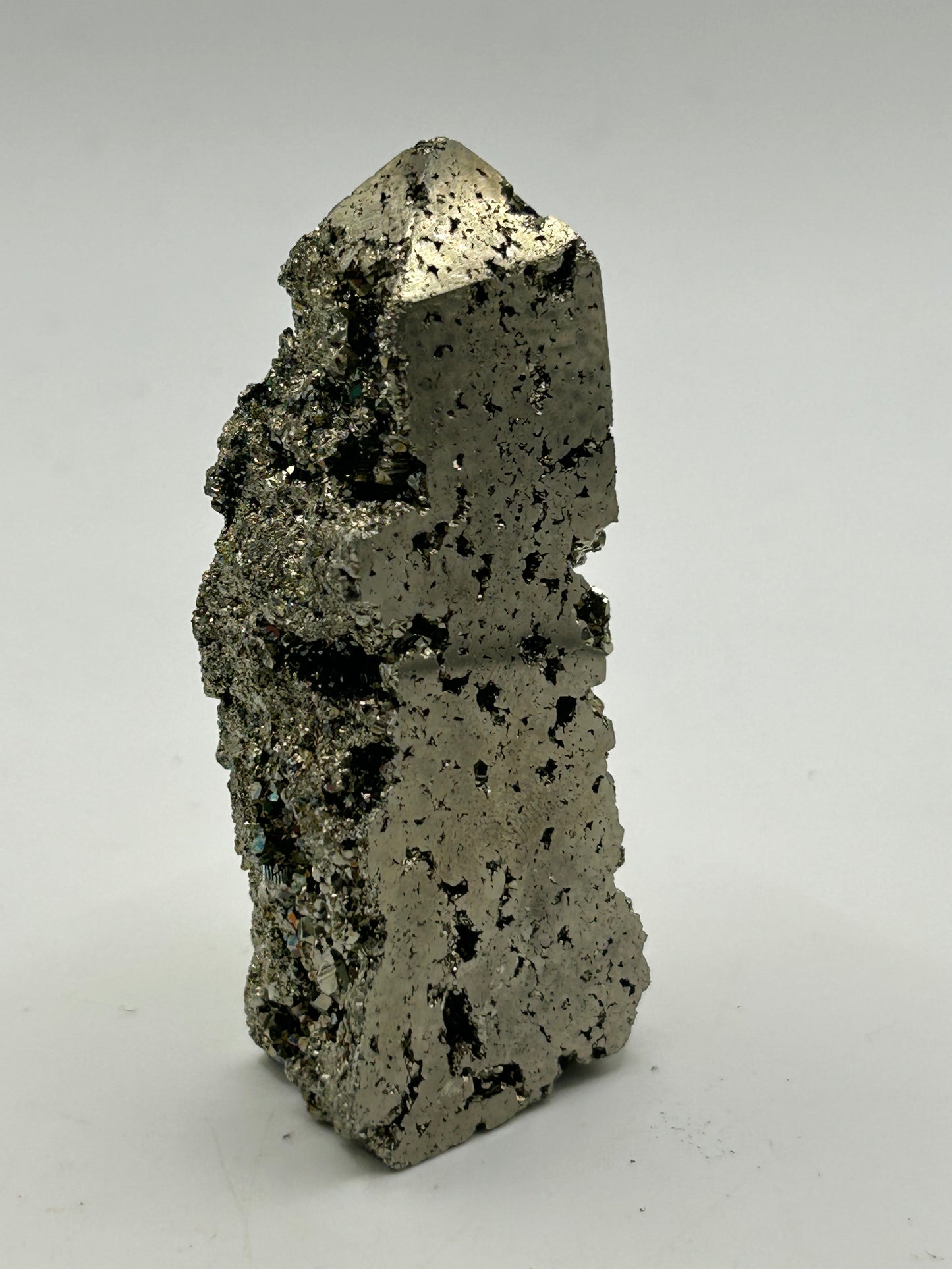 Tower(s) - Pyrite and Pyrite with Agate