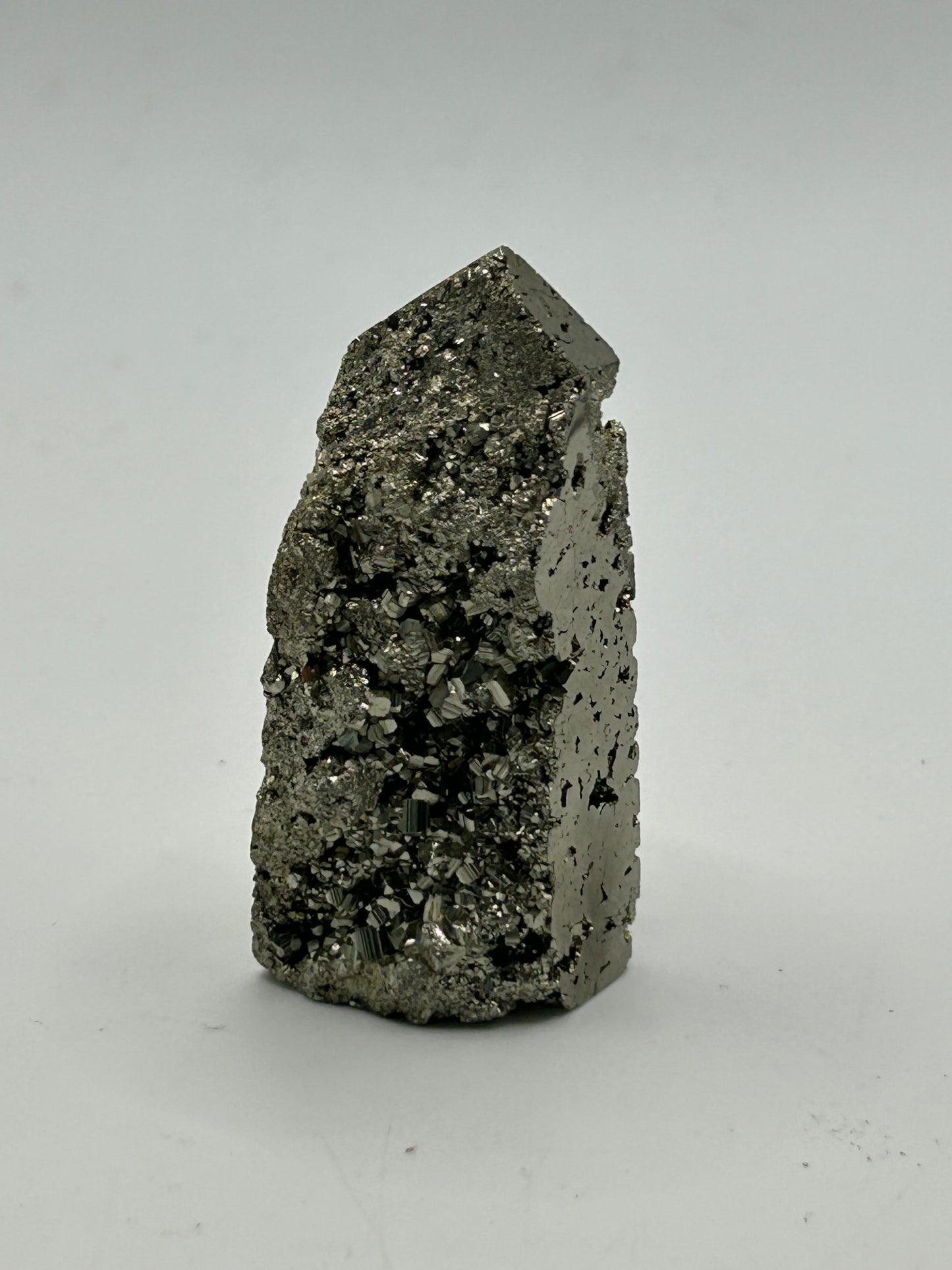 Tower(s) - Pyrite and Pyrite with Agate