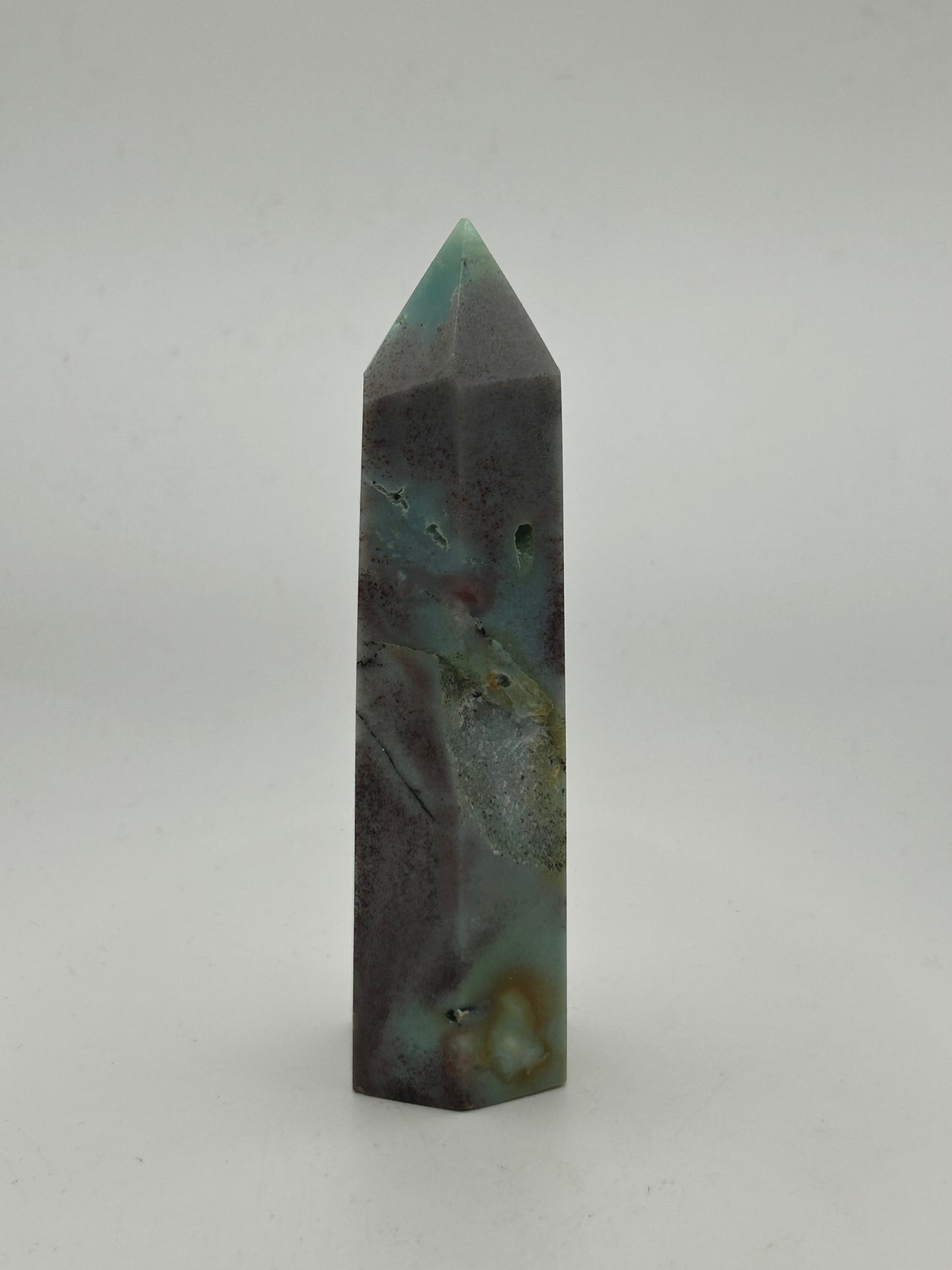 Tower(s) - Red Caribbean Calcite