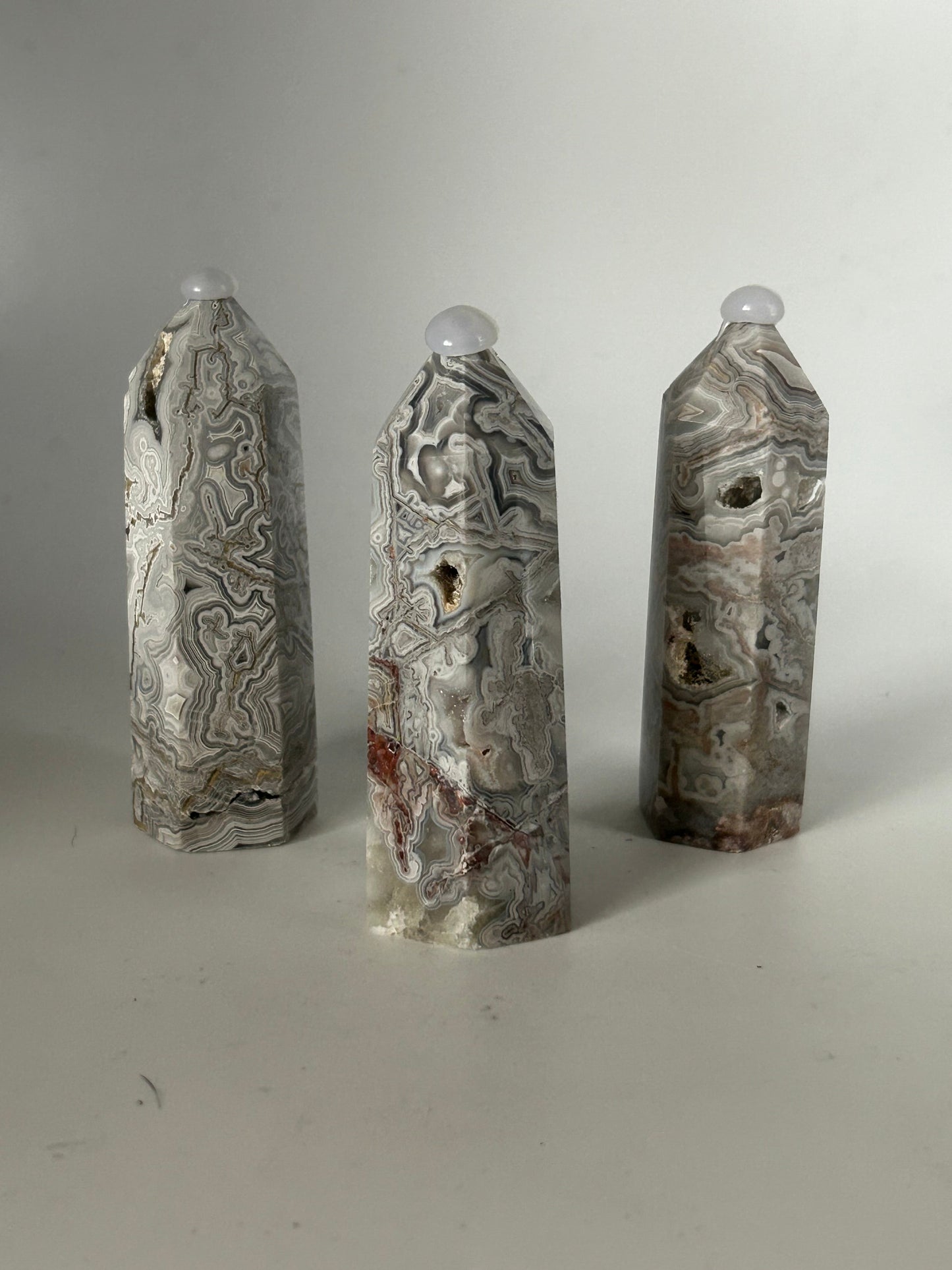 Tower(s) - Crazy Lace Agate