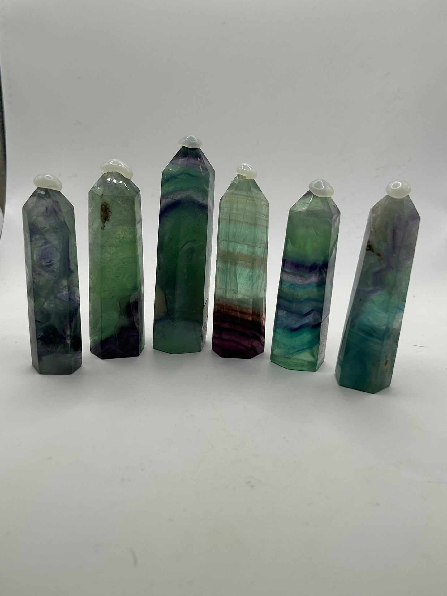 Tower(s) - Fluorite Mixed Color (Darker)