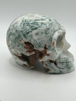 Skull(s) - Moss and Tree Agate