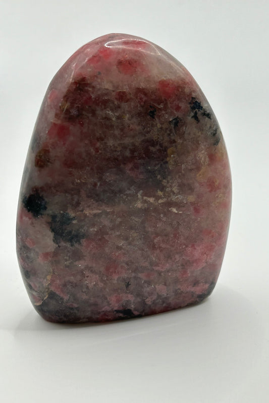 Free Form(s), Icy Polished Rhodonite