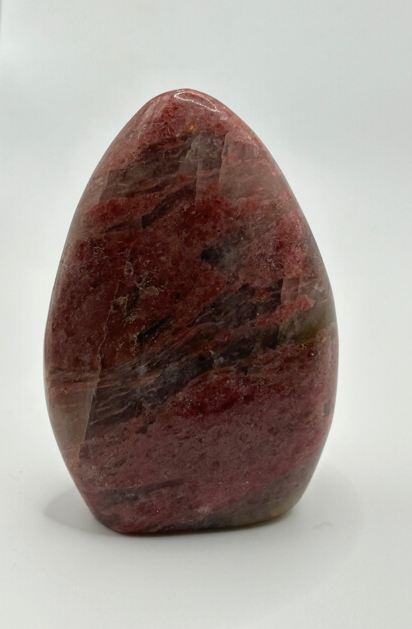 Free Form(s), Icy Polished Rhodonite