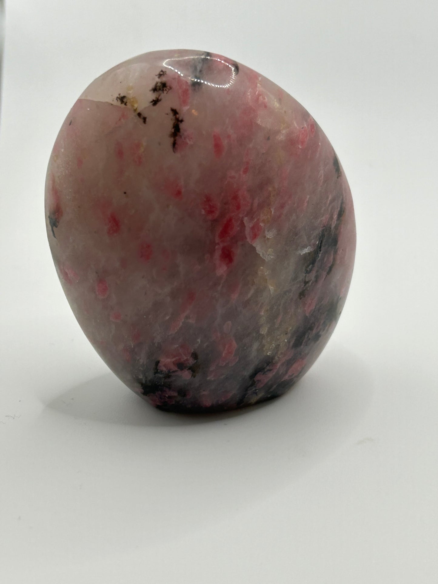 Free Form(s), Icy Polished Rhodonite