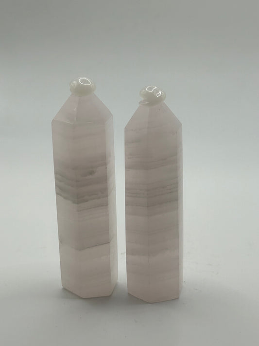 Tower(s) - Pink Calcite