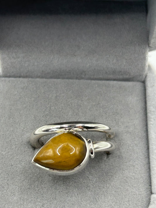 Ring(s) - (9017) - Tigers Eye, Golden