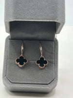 Earrings, Black Onyx