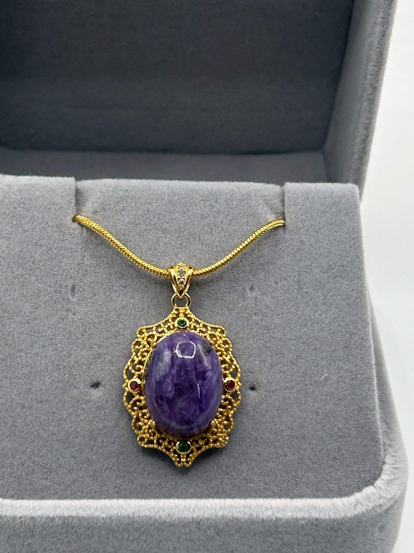 Necklace(s) - Charoite