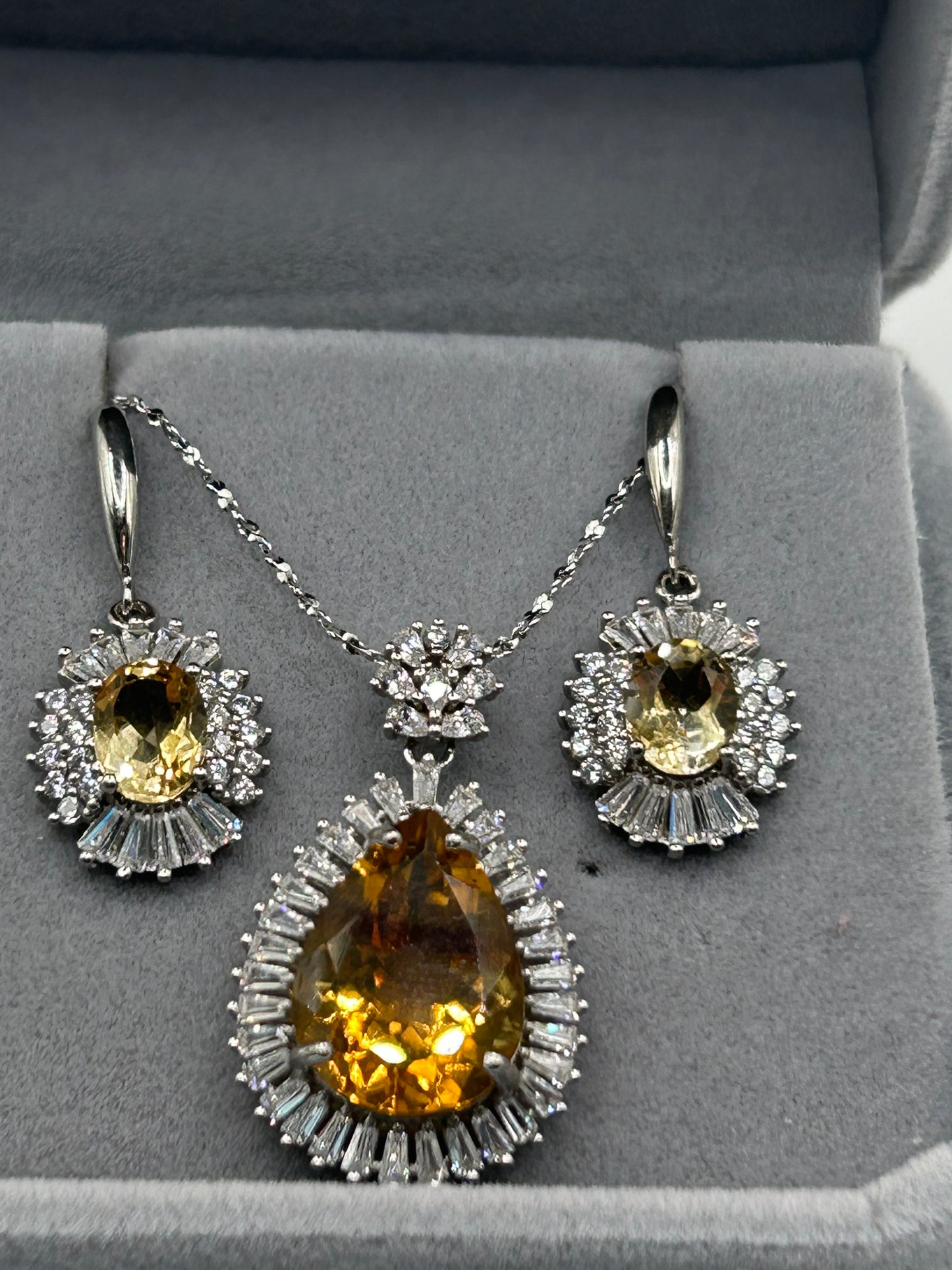 Necklace and Earring Set(s) (925 Sterling Silver)