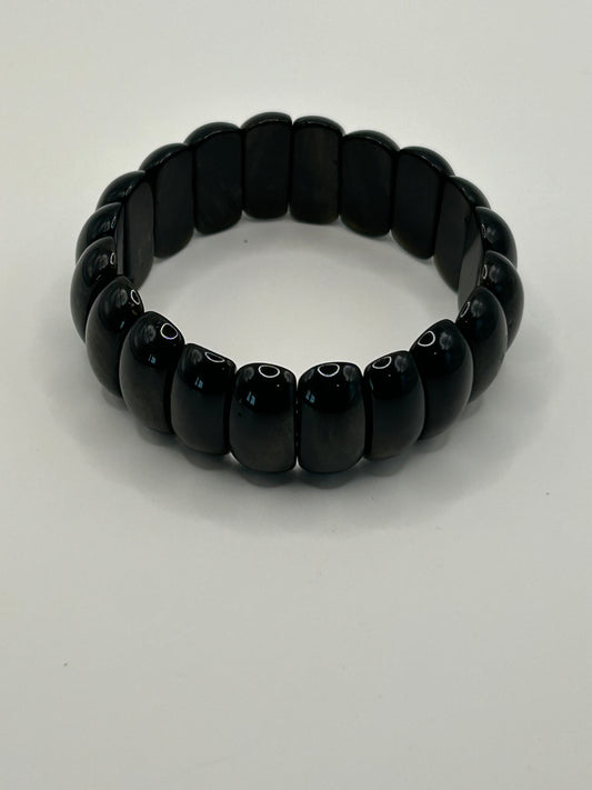 Bangle - Golden Obsidian