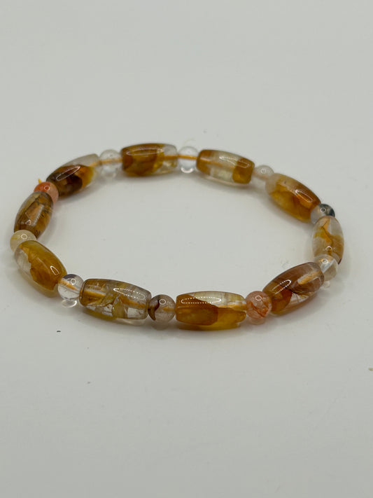 Bracelet (Long Beads) - Golden Healer