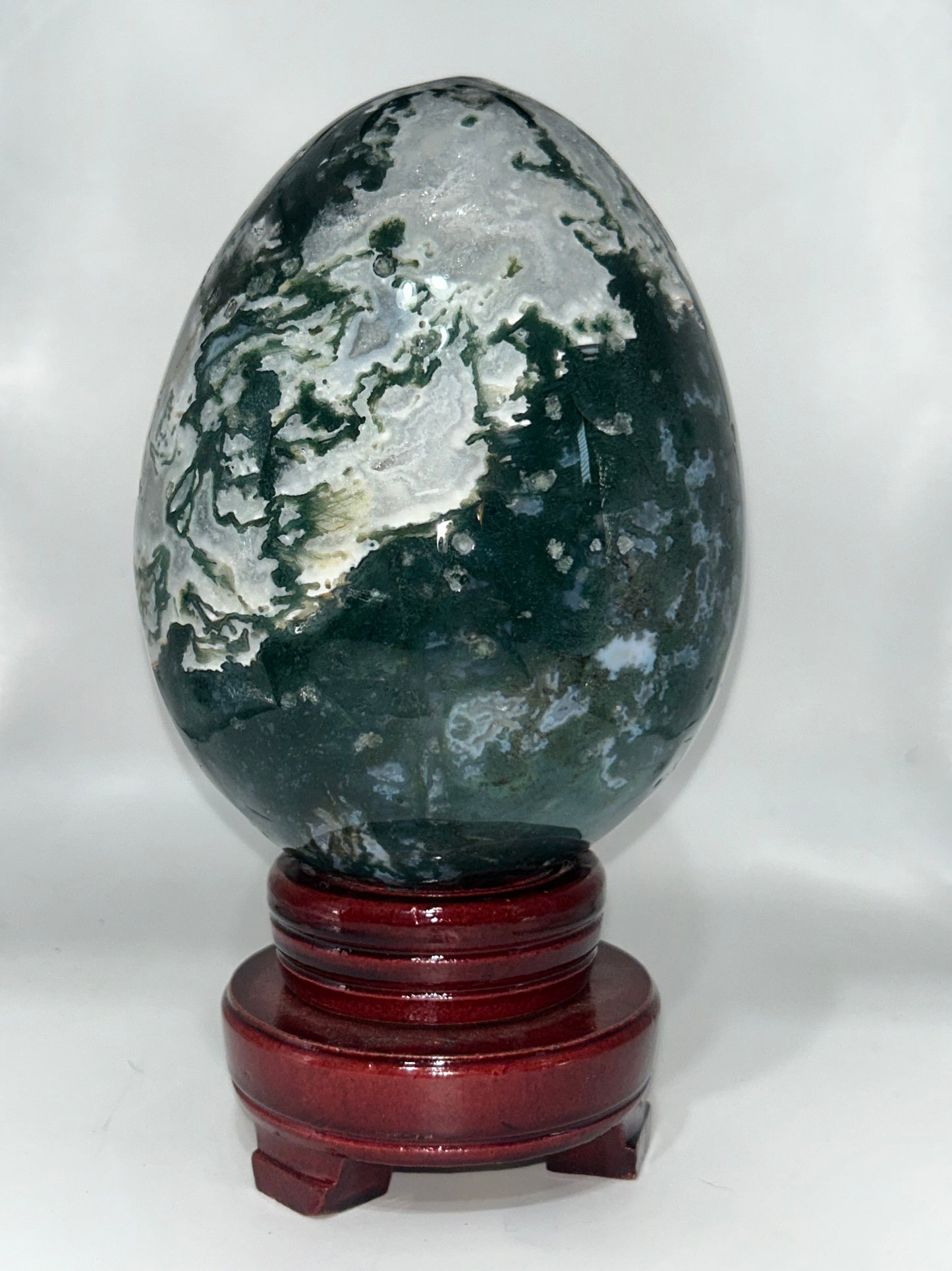 Egg(s), X-Large Moss Agate
