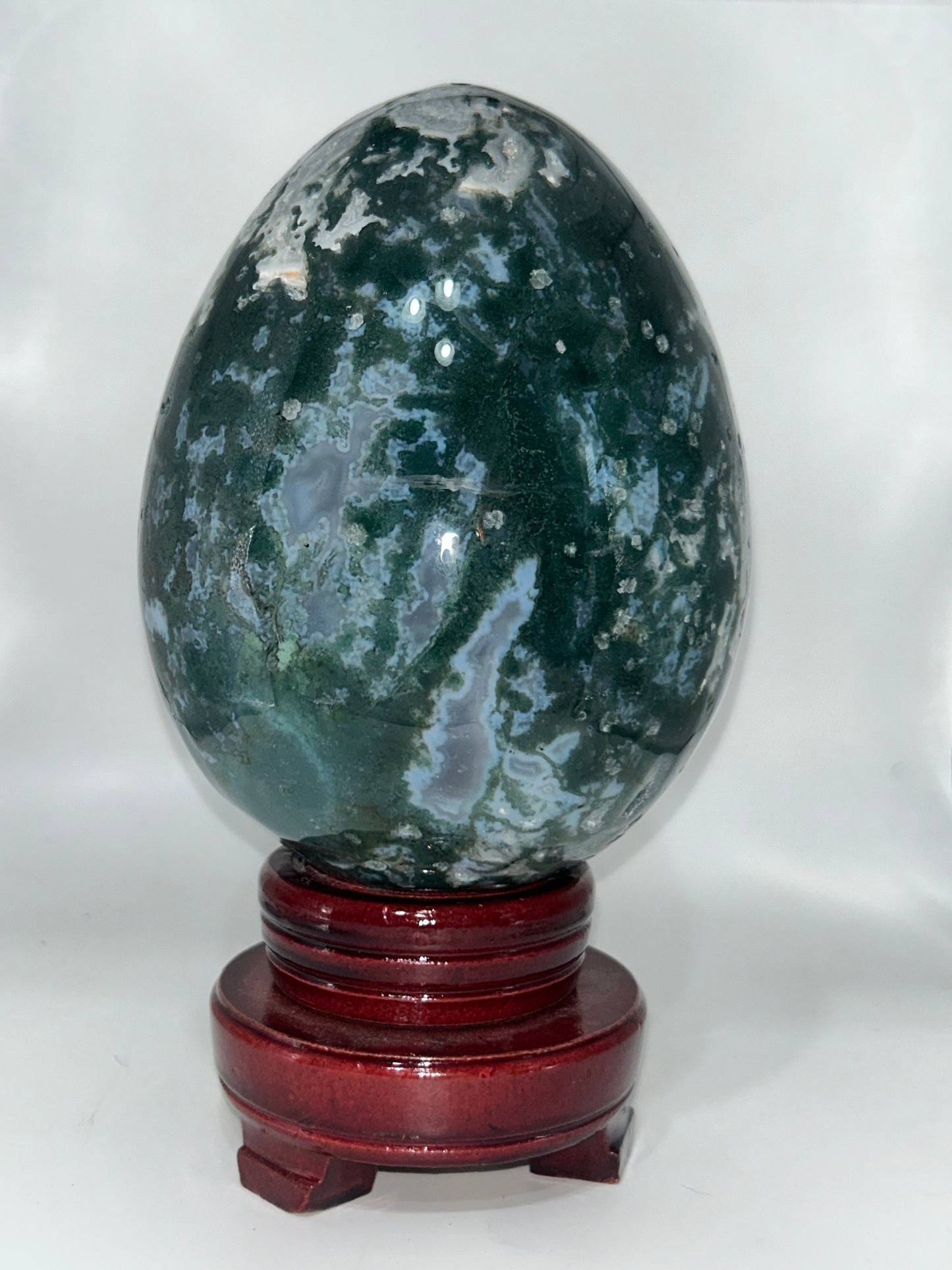 Egg(s), X-Large Moss Agate
