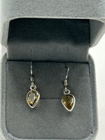 Earrings, Citrine