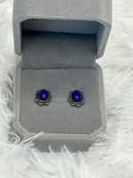 Earrings, Lapis Lazuli