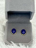 Earrings, Lapis Lazuli