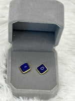 Earrings, Lapis Lazuli