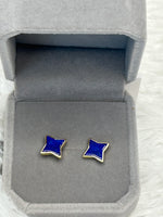 Earrings, Lapis Lazuli