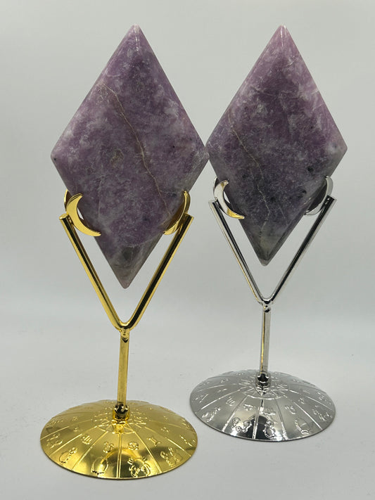 Diamond(s), Lepidolite (Stand Included)