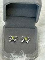 Earrings, Peridot