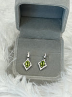 Earrings, Peridot