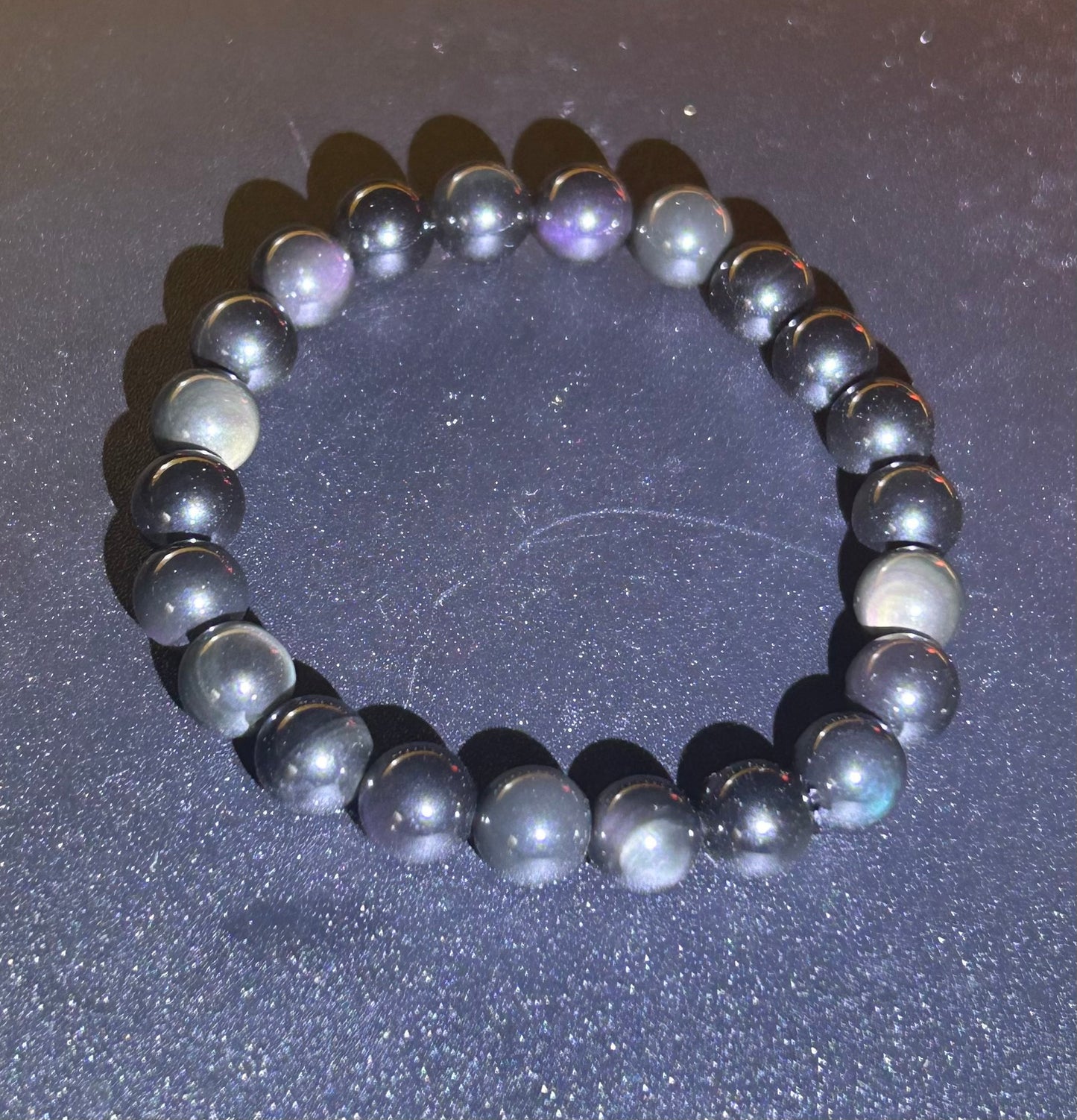 Bracelet - Rainbow Obsidian