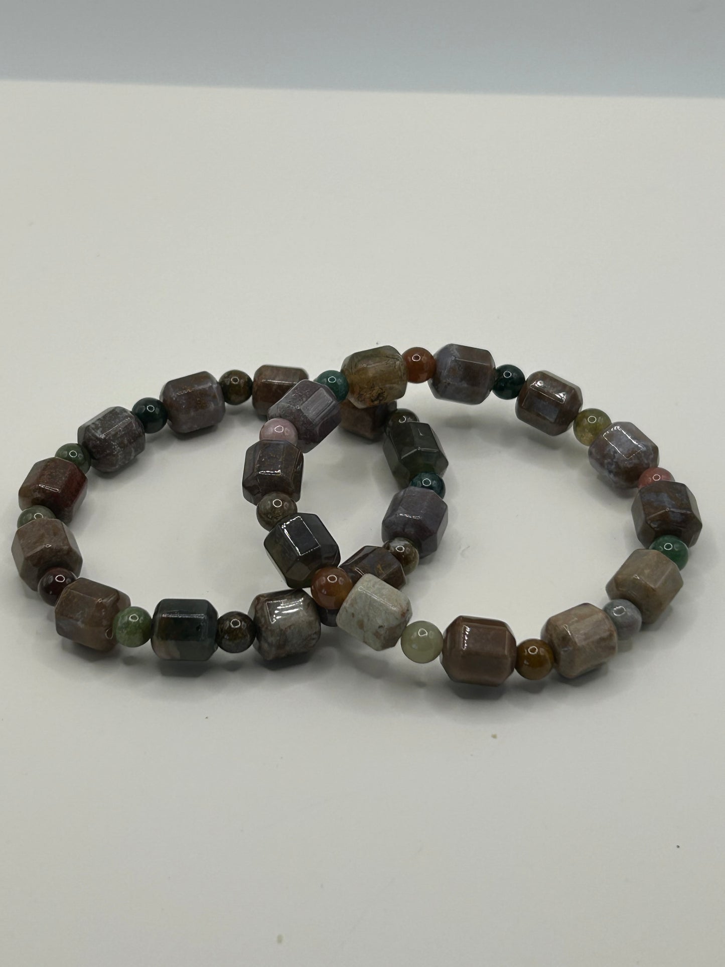 Bangle - Moss Agate