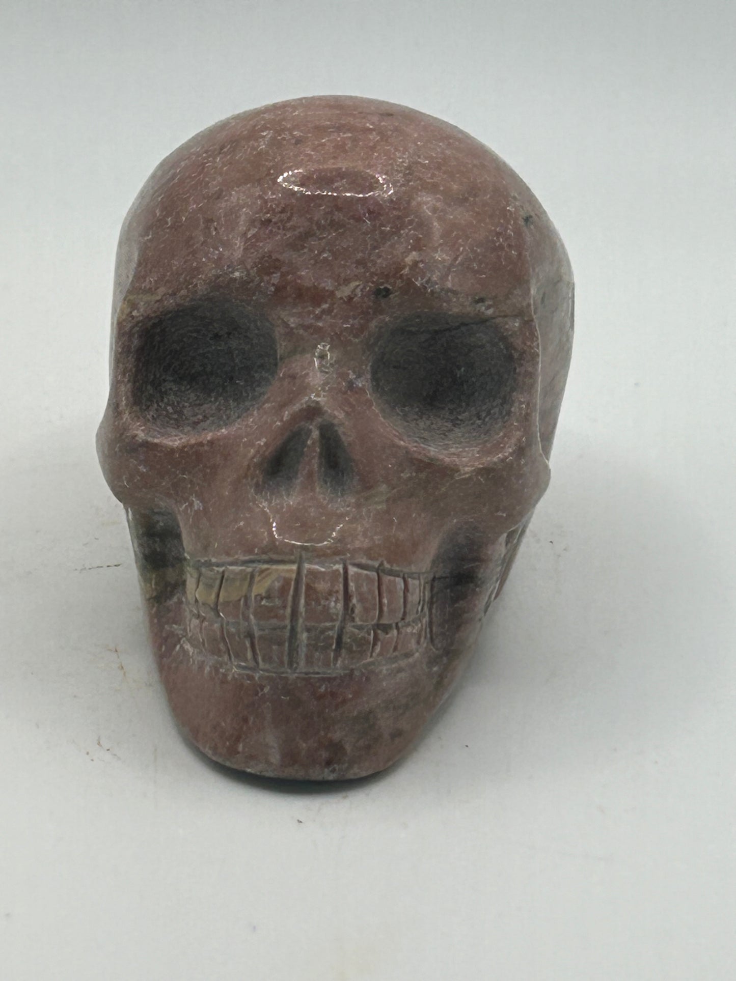 Skull(s) - Rhodonite