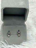 Earrings, Sapphire