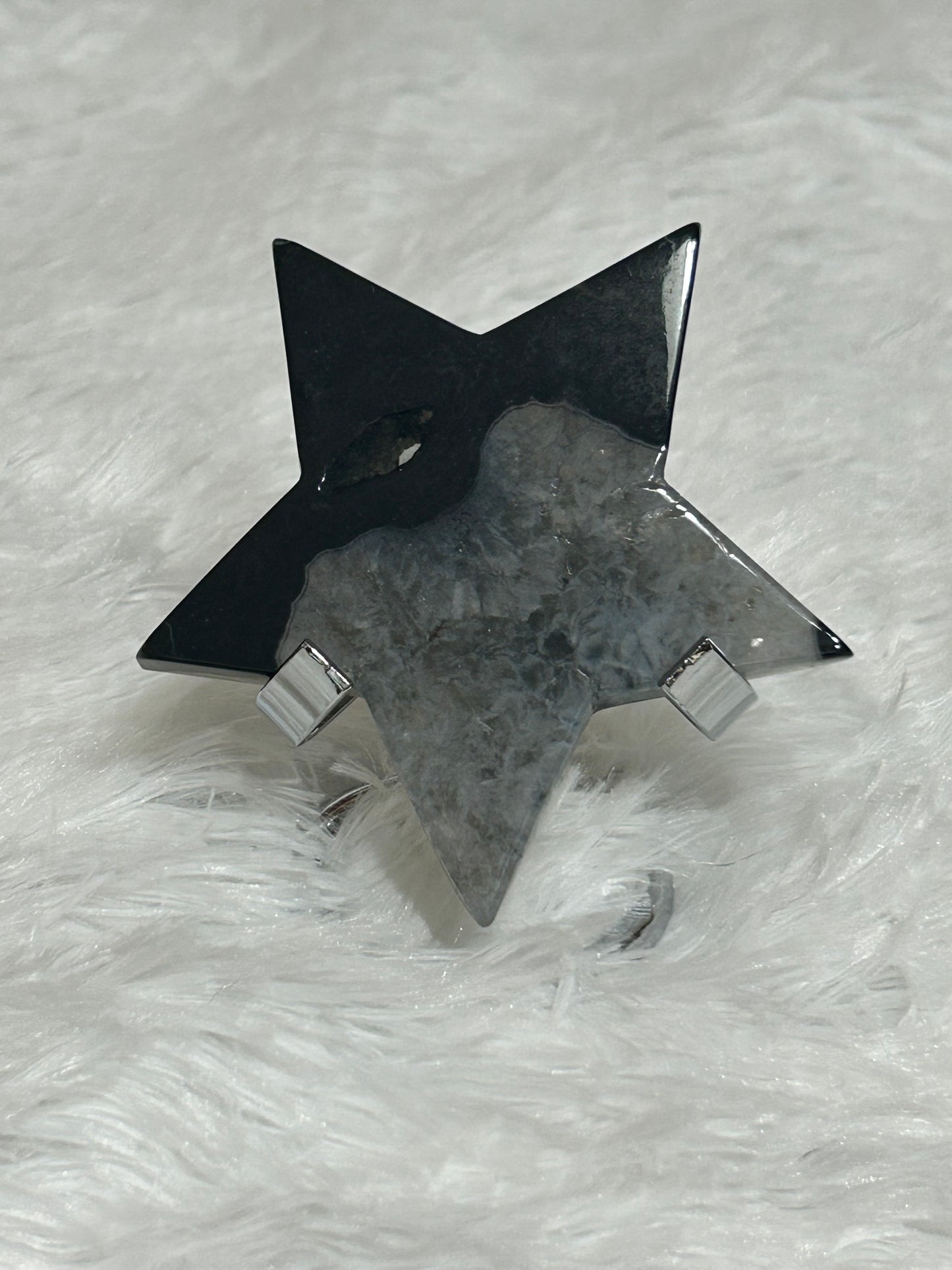 Star(s), Black Agate and Clear Quartz