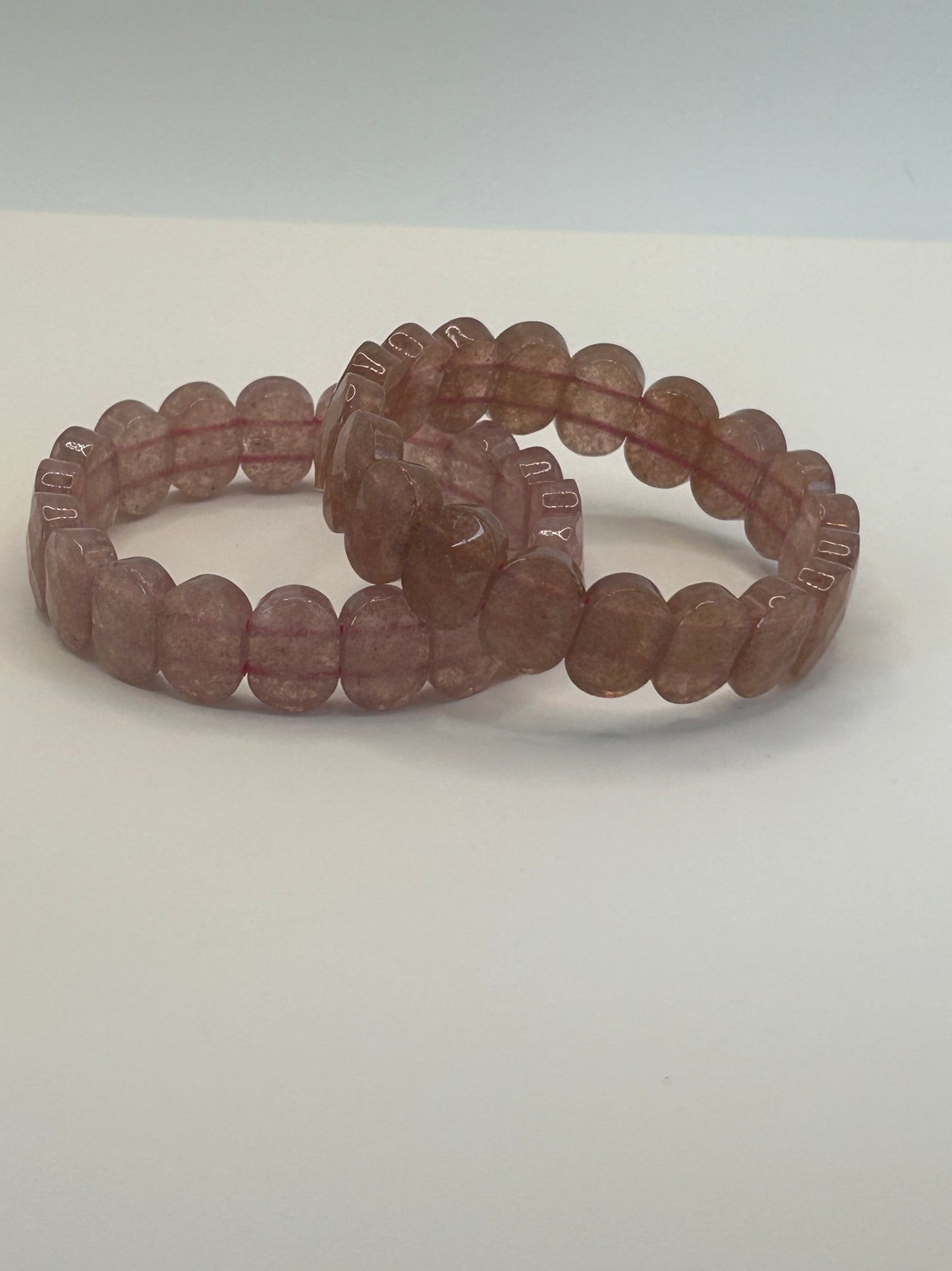 Bangle - Strawberry Quartz