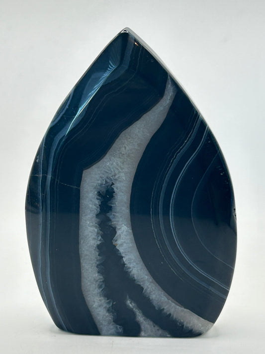 Tear Drop(s) - Black Agate and Black Onyx