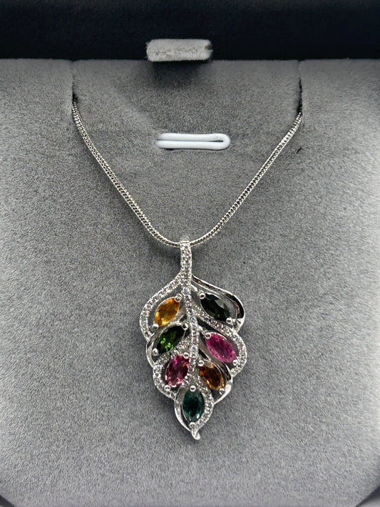 Necklace(s) - Tourmaline, Rainbow