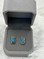 Earrings, Turquoise