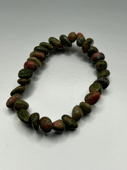 Bangle - Unakite Tumbles