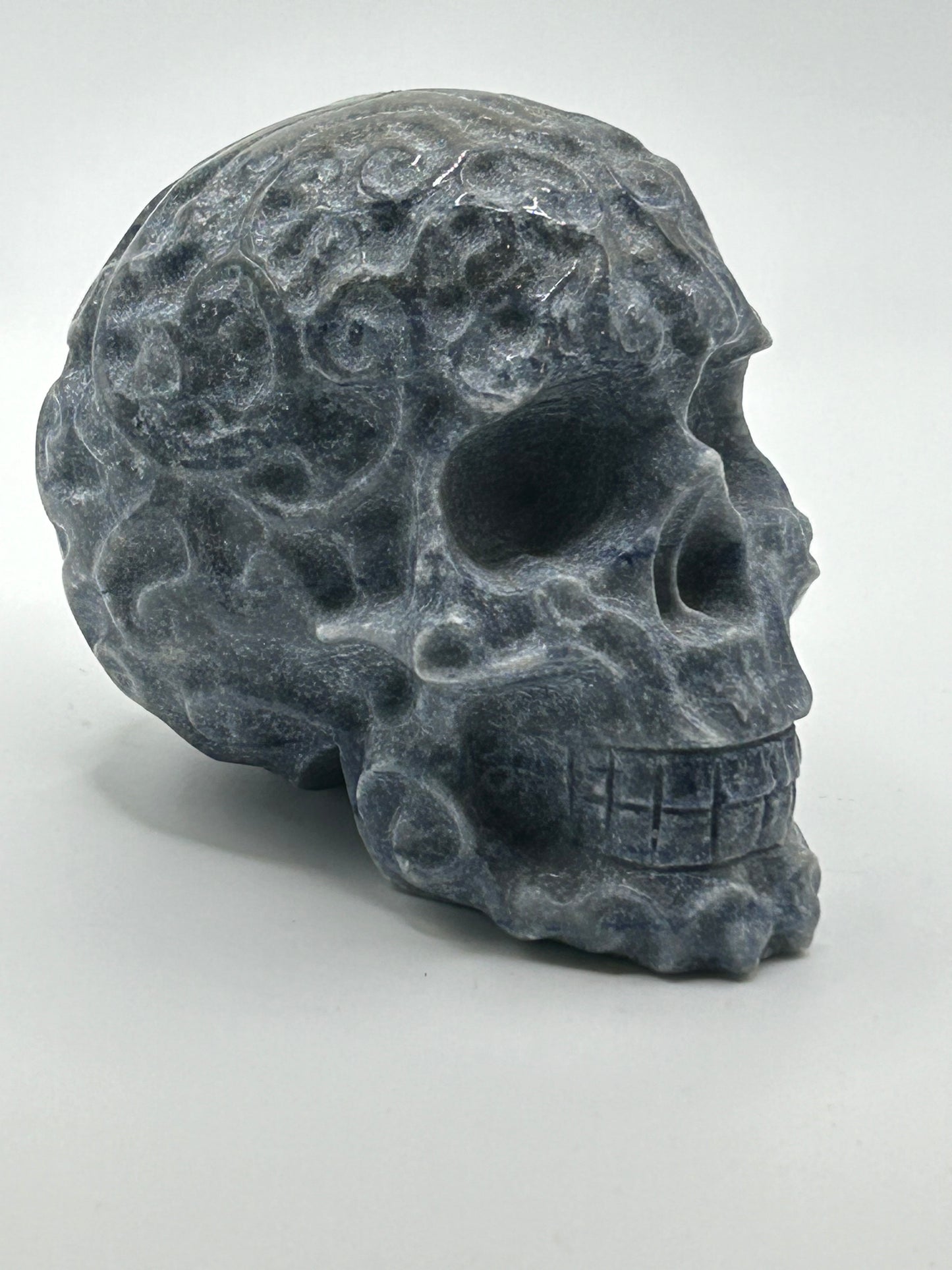 Skull(s) - Aventurine, Blue