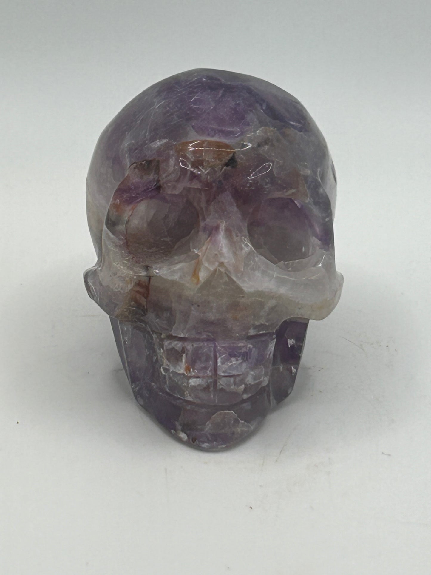 Skull(s) - Dream Amethyst and Fire Quartz