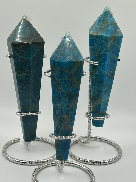 Wand(s) - Apatite, Blue (Stand Included)