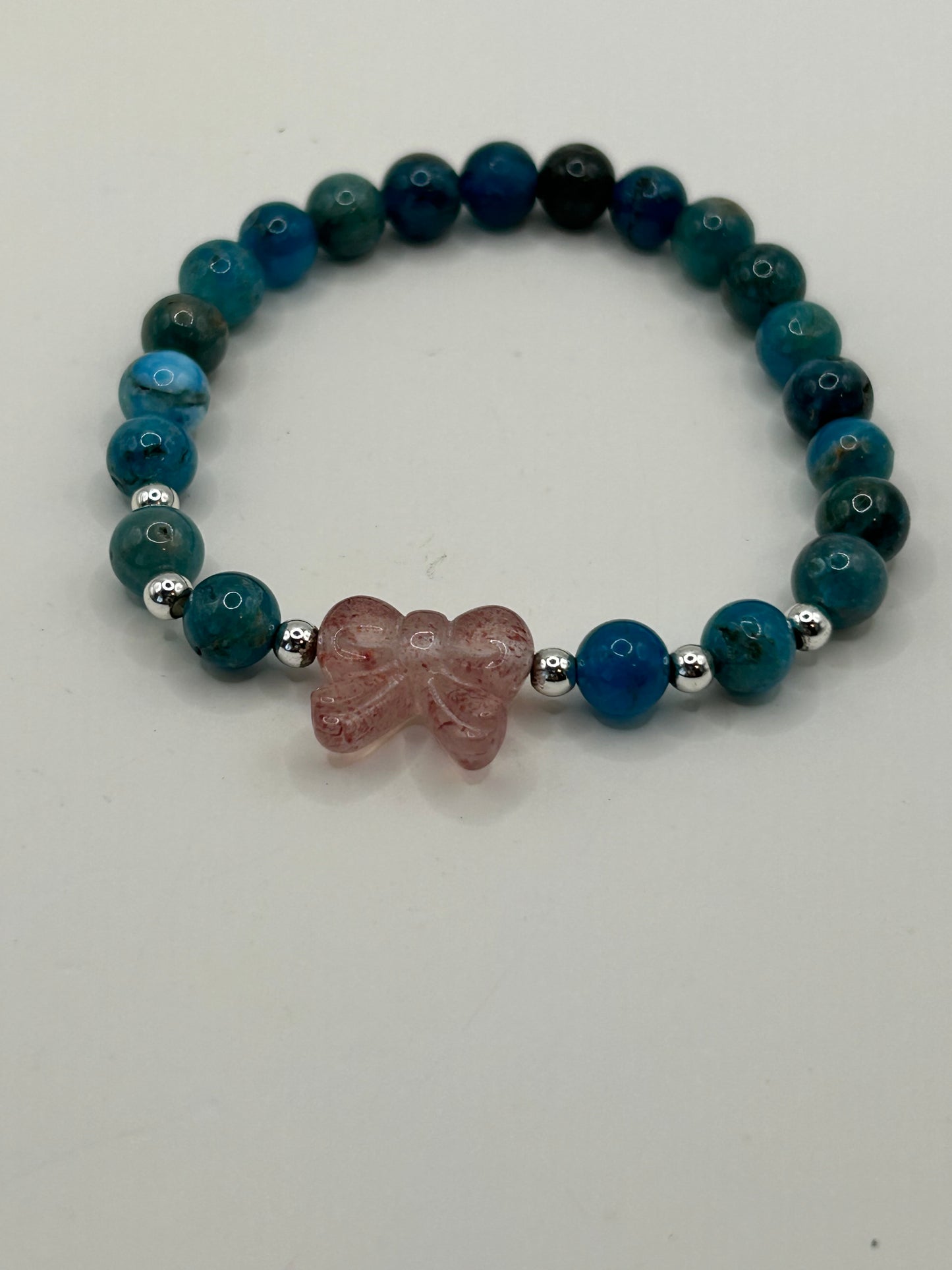 Bracelet - Blue Apatite