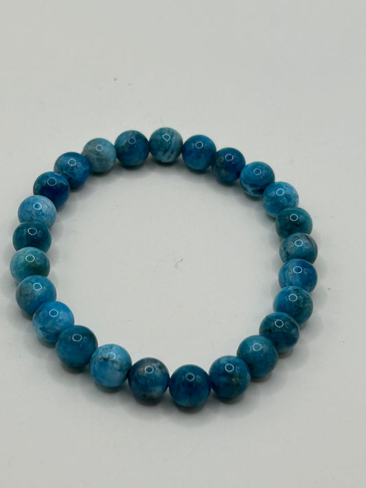 Bracelet - Blue Apatite