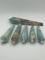 Wand(s) - Caribbean Calcite (Stand Included)