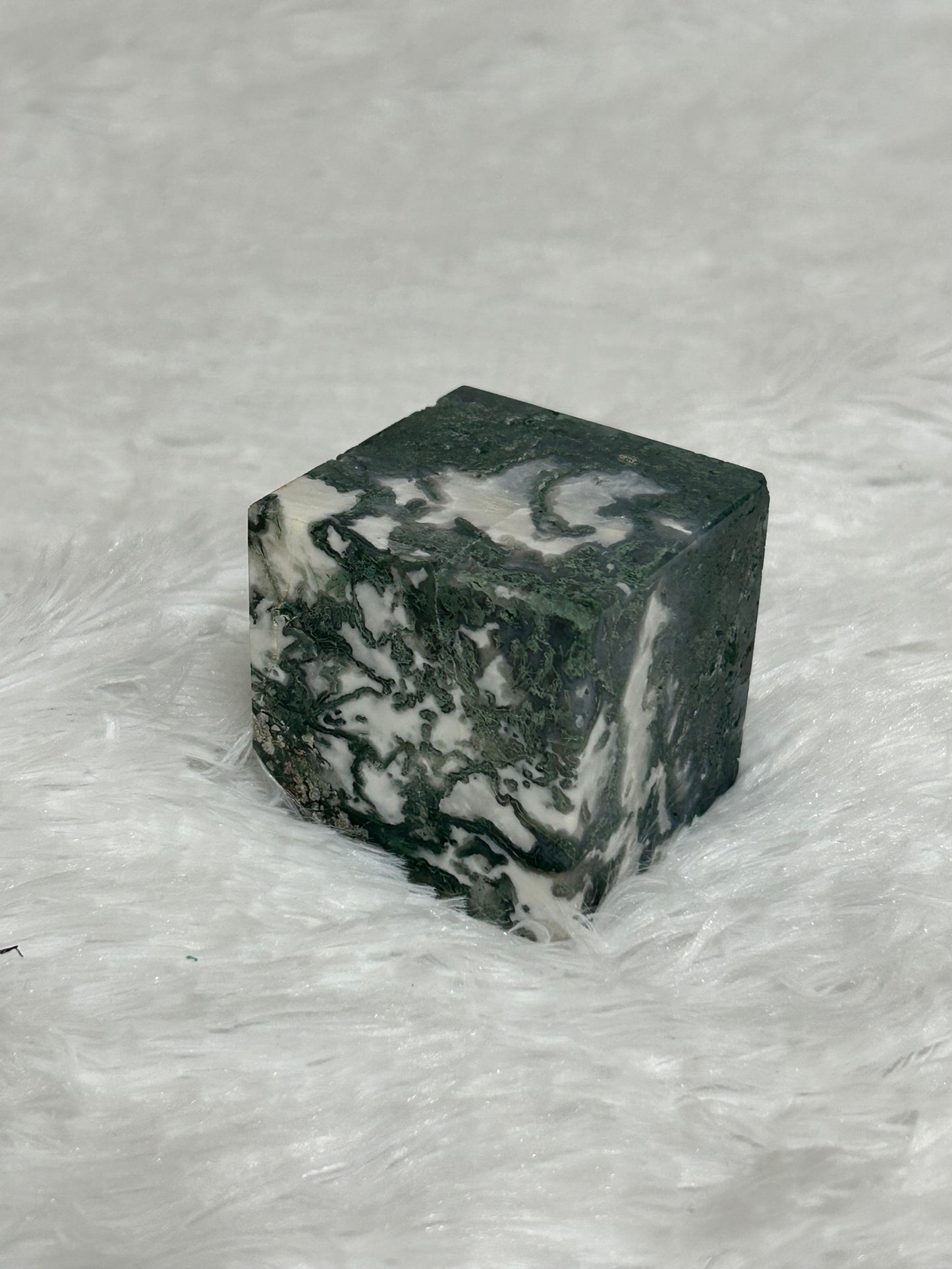 Cube(s) - Moss Agate