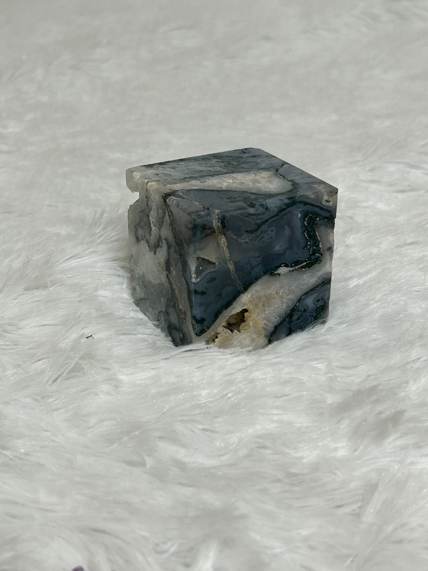 Cube(s) - Moss Agate
