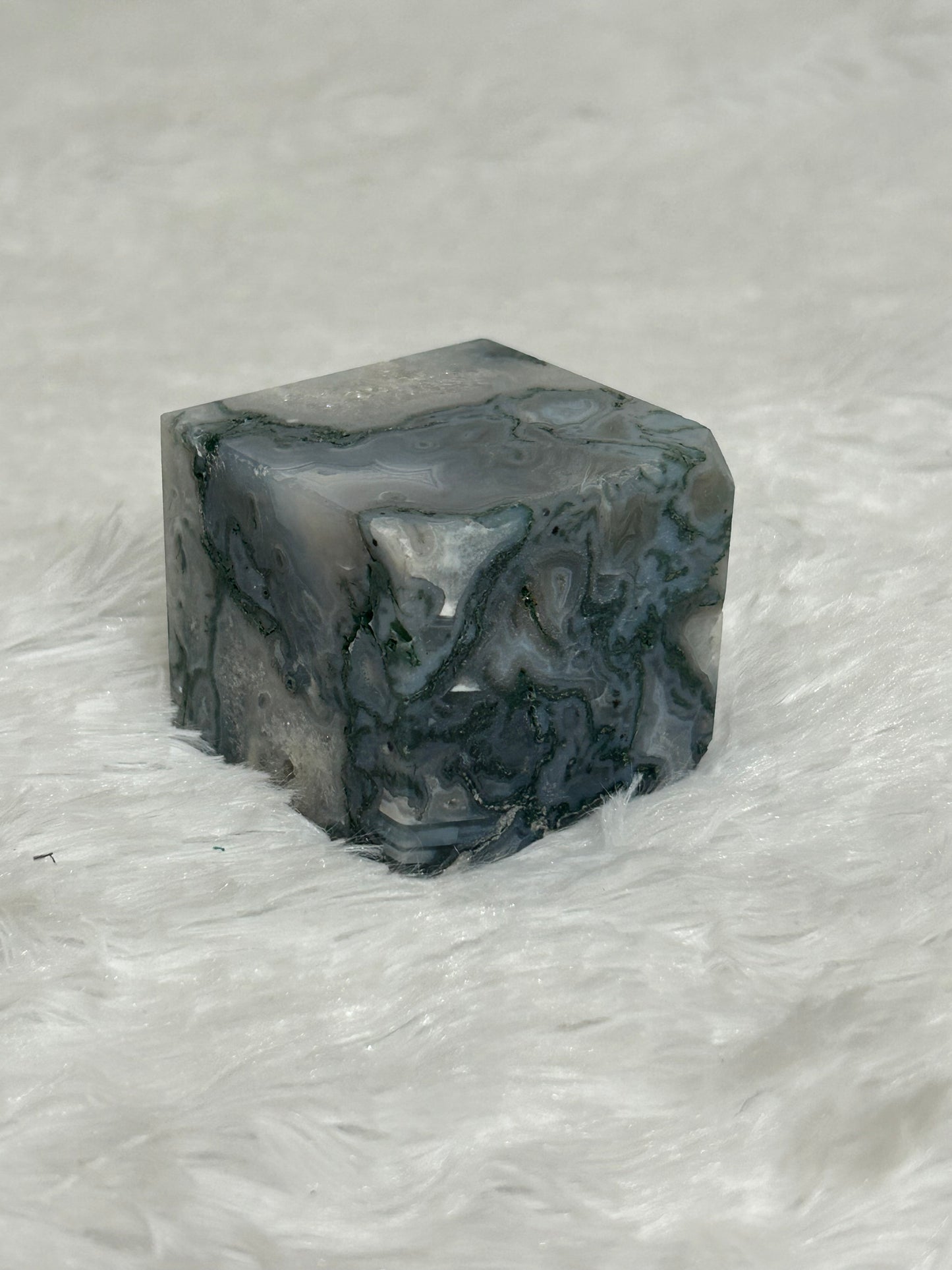 Cube(s) - Moss Agate