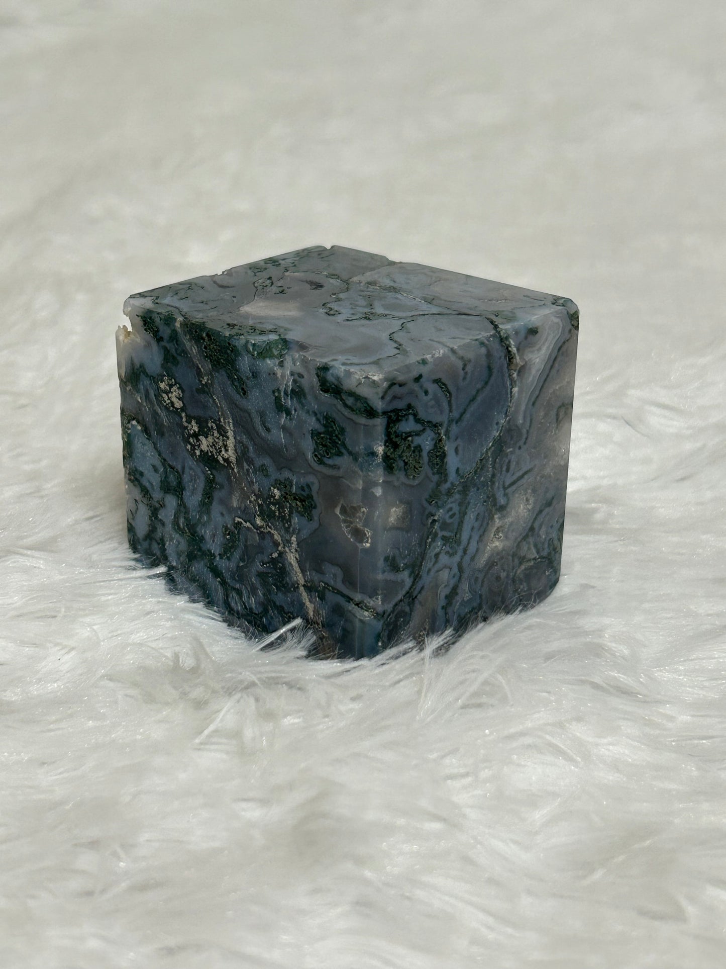 Cube(s) - Moss Agate