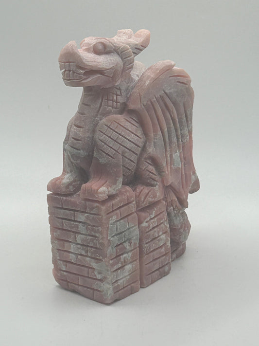 Dragon(s) Standing - Pink Opal