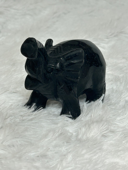 Elephant(s) - Black Obsidian